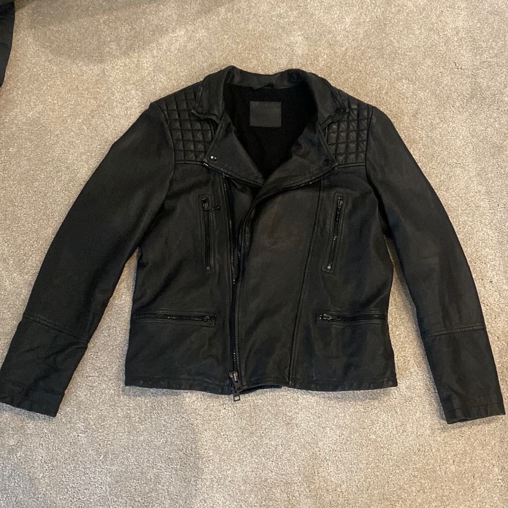All Saints leather jacket